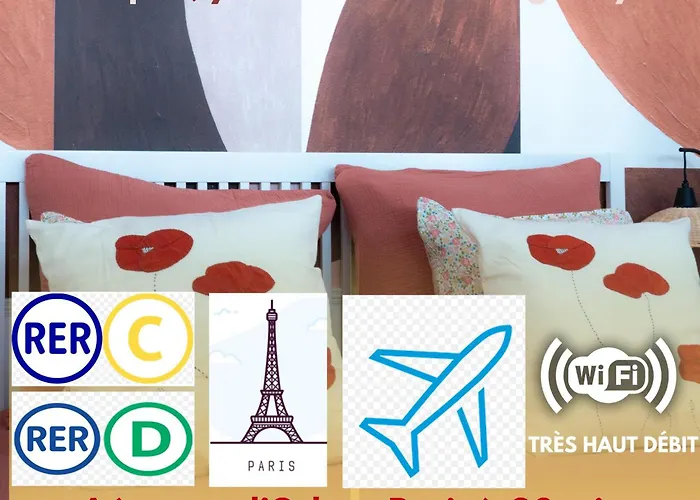 Le Coquet A 20Min De Paris Et De L\'Aeroport D\'Orly